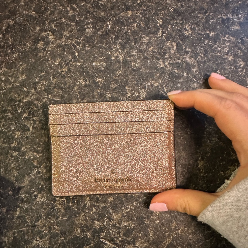 Kate Spade Gold Card Holder